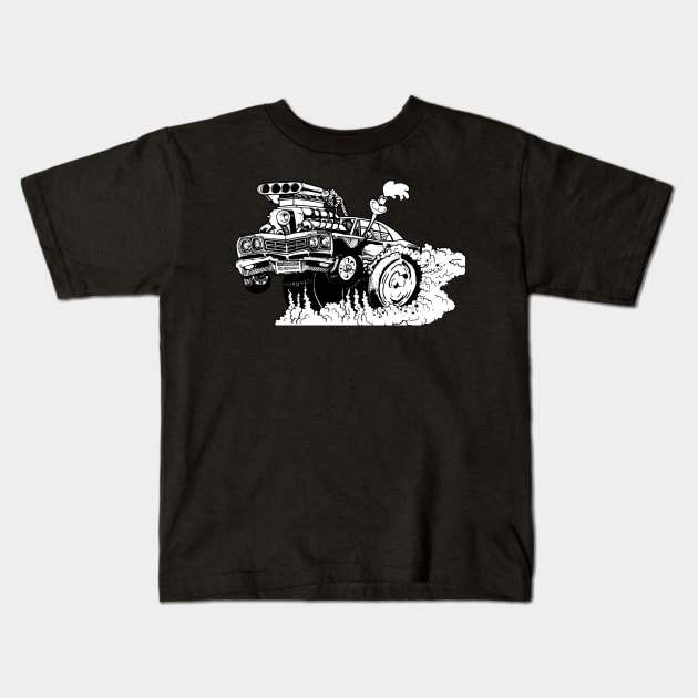 Road Runnah Kids T-Shirt by PhoneticTees